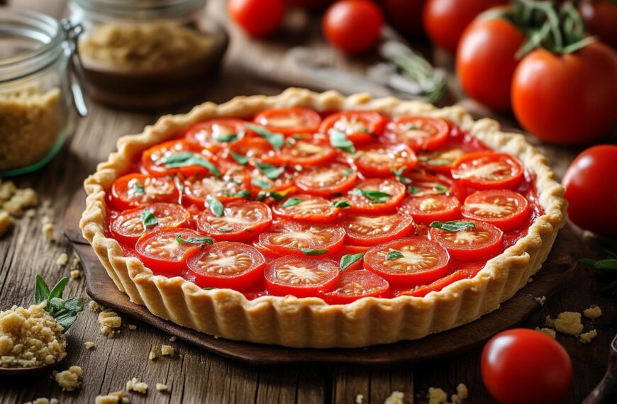 Pomodori troppo succulenti nelle vostre crostate? Ecco il trucco se non avete del pane grattugiato.